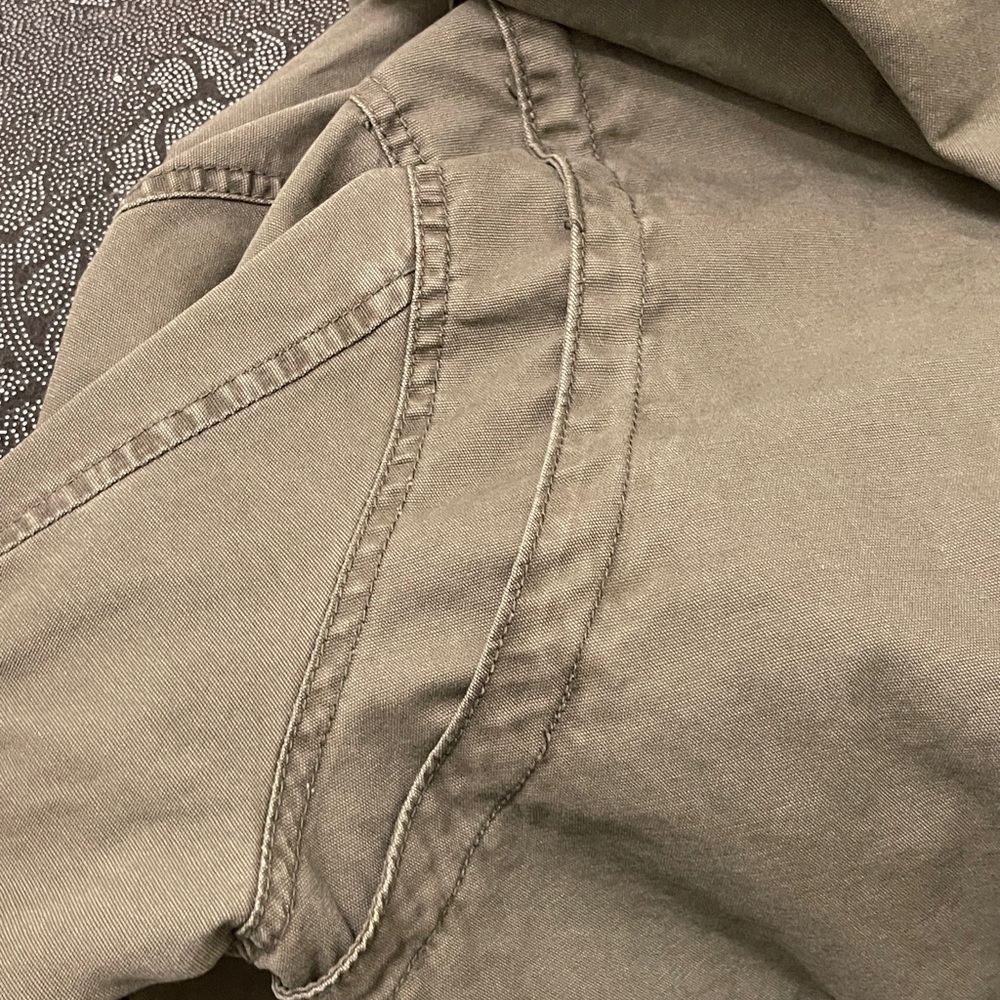 Ava & Viv Olive Hooded Utility Jacket - Picture 9 of 10